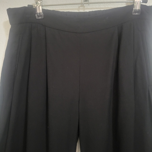 Eileen Fisher wide leg high rise cropped pants size xs/tp - Picture 2 of 13